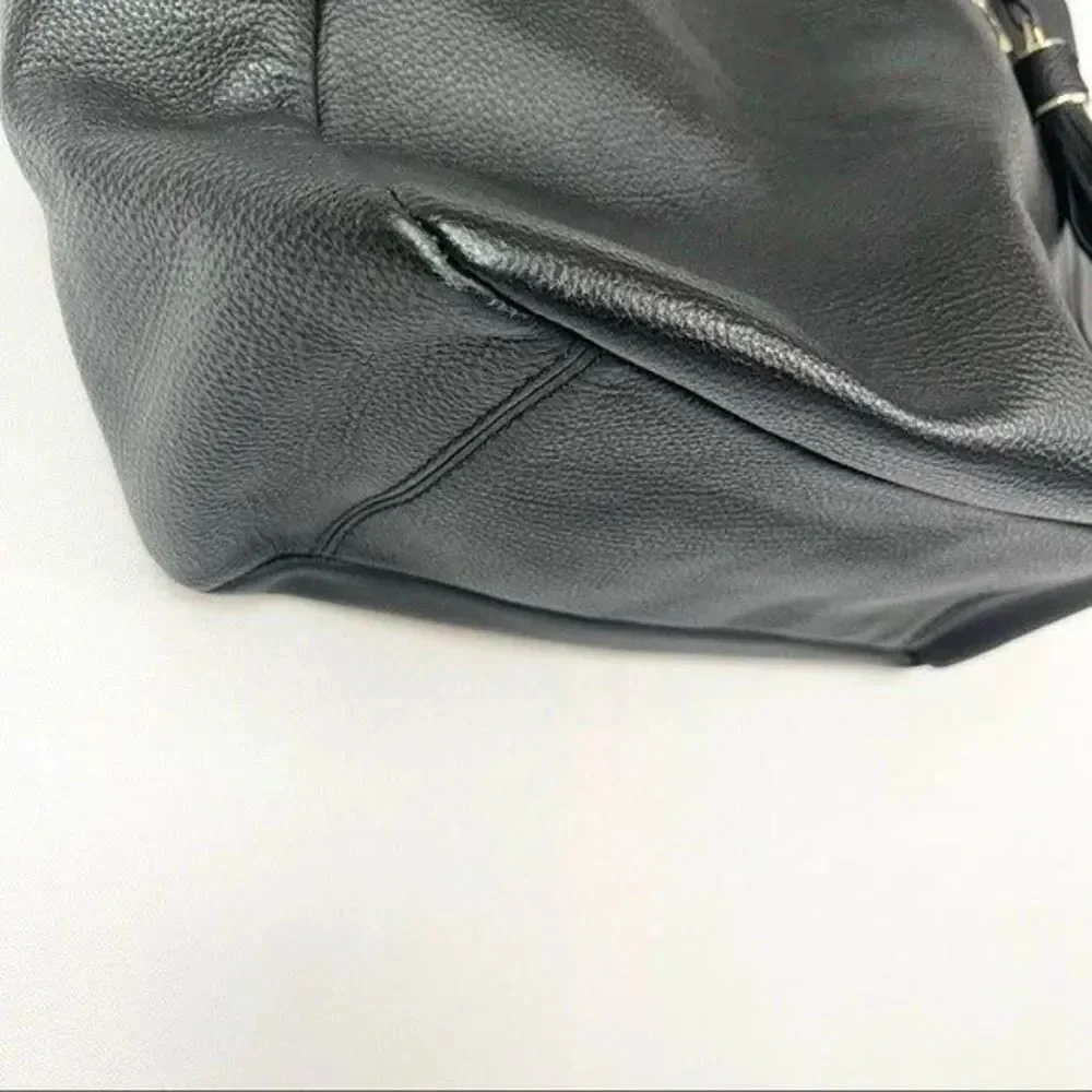 Kate Spade Black Kingston Drive Vivian Leather Shoulder Bag